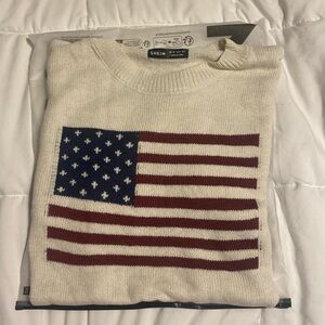 American Flag Sweater